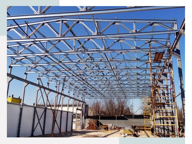 Строительство цехов в Тара от 617 руб. под ключ