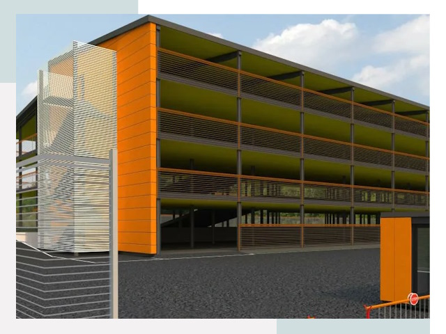 Многоуровневые паркинги в Таре