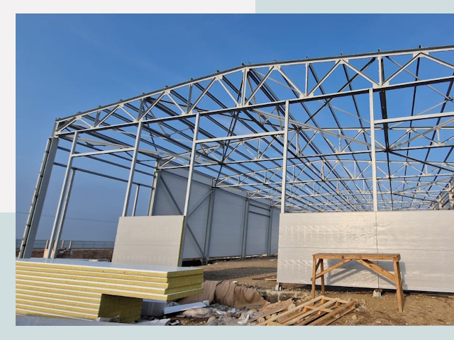 Утепленные ангары в Тара от 617 руб. за м²