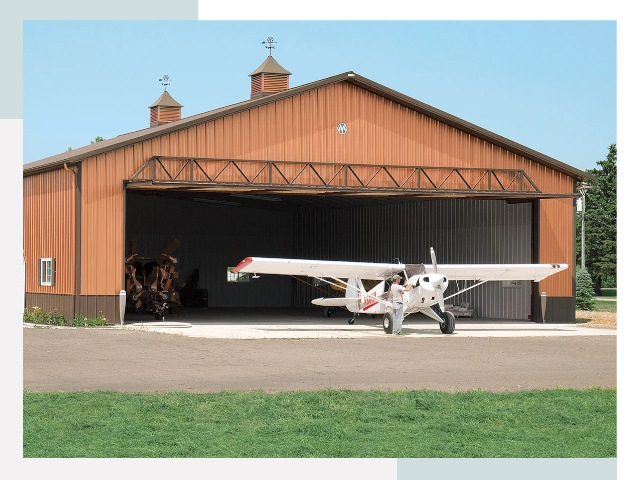 Ангары для самолетов в Таре