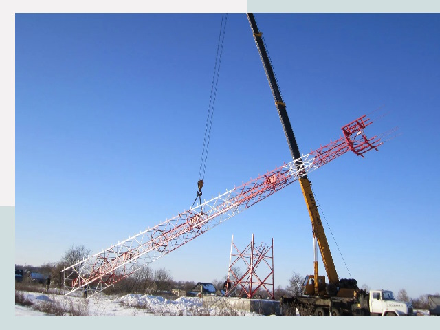 Строительство башен связи в Таре от 617 руб.