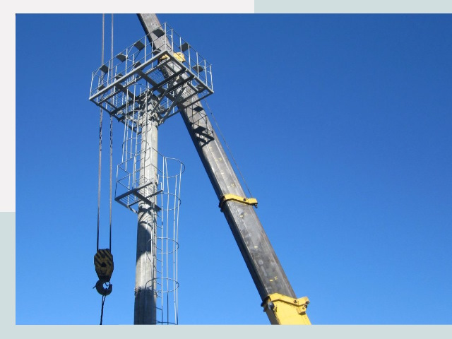 Монтаж осветительных мачт в Тара от 617 руб.