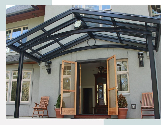 Козырьки металлические в Таре